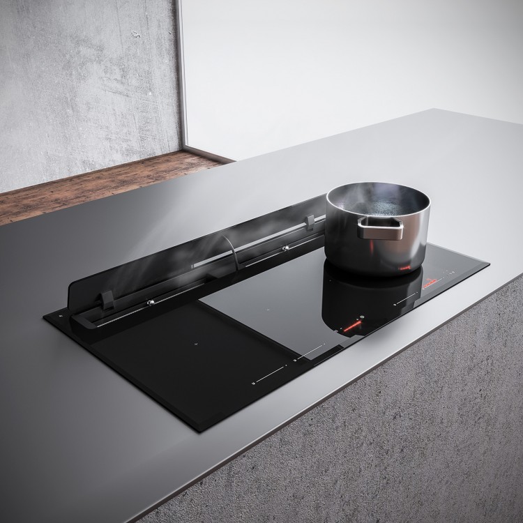 Self venting deals induction hob